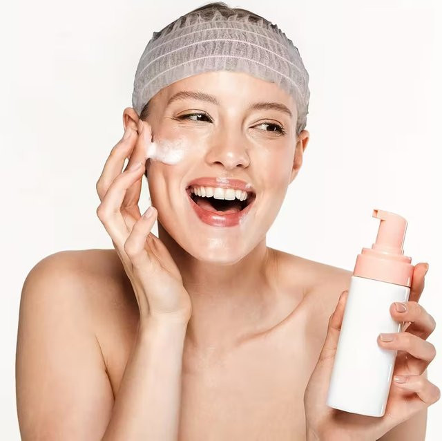 Velishy Einweg-Spa-Stirnbänder, Unisex - Bild 1