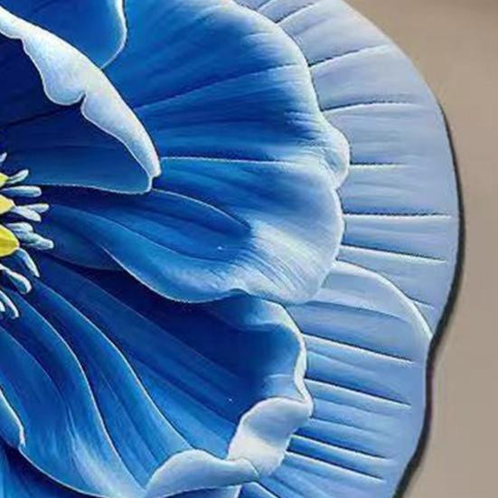 NOALT Carpets Kieselgur Fußmatte mit 3D Blumendesign, rutschfest und saugfähig, Breite: 80 cm - Bild 2