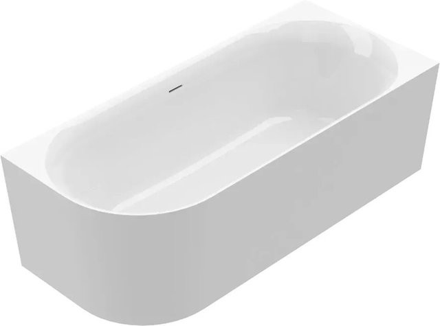 Ottofond Badewanne Mince Corner Links Weiß B: 180 cm, T: 80 cm - Bild 1