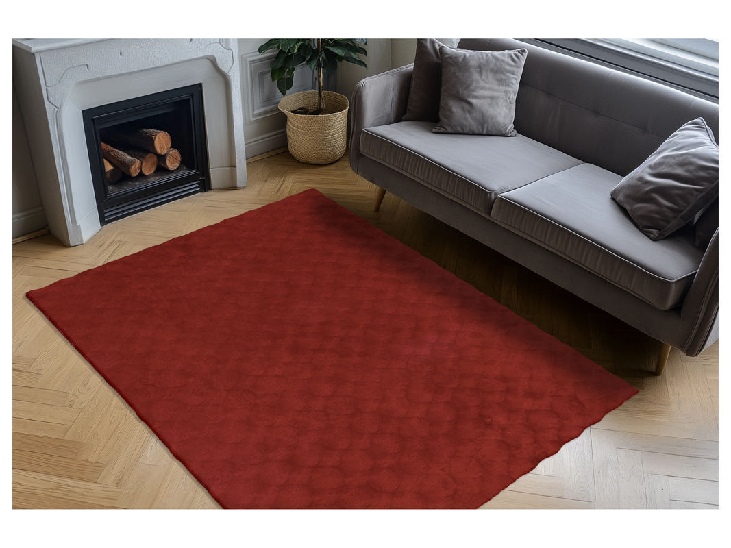 OBSESSION My Diamond Cut 800 Teppich, Rechteckig, Rot, B: 170 cm, T: 120 cm - Bild 2