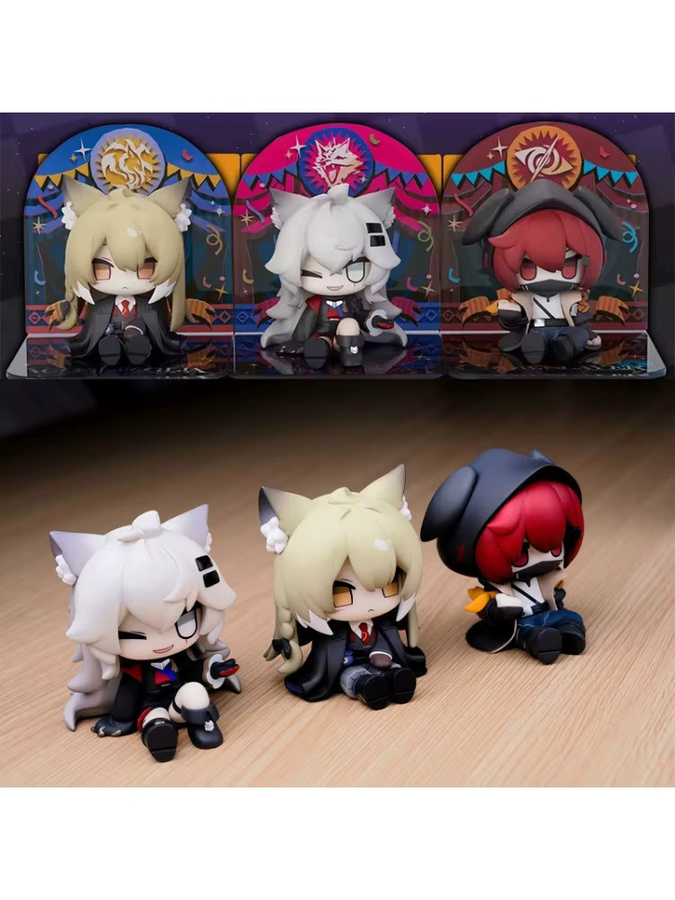 XIWANXILE Arknights Vulpisfoglia Anime Spiel Figur, Action Figur, Modell Puppe - Bild 4