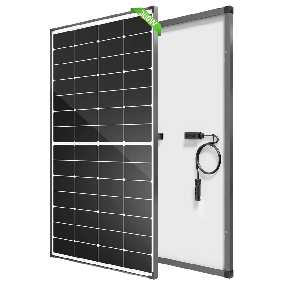 Rvpozwer N-Typ Monokristallines Solarmodulsystem mit 18BB-Zellen, 300 W, 12,8 V, Schwarz - Bild 7