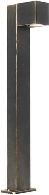 QAZQA Baleno Industrielle Stehende Außenlampe AntikGold, IP44 Gartenleuchte für Terrasse, Höhe: 65 cm - Bild 1
