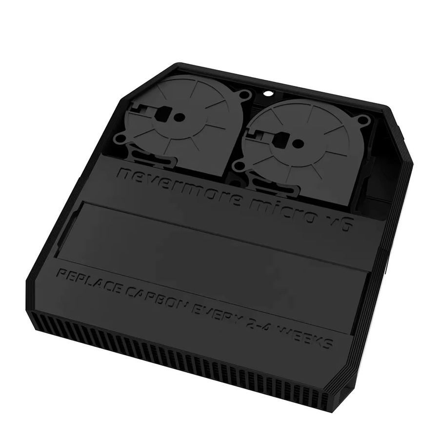 Nevermore V6 Duo Aktivkohlefilter für Voron V2, Trident und V0 V2.0 3D-Drucker, Schwarz - Bild 3