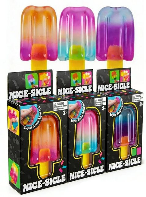 Schylling Needoh Eis am Stiel Blind Box, Quetschbarer Würfel - Bild 1