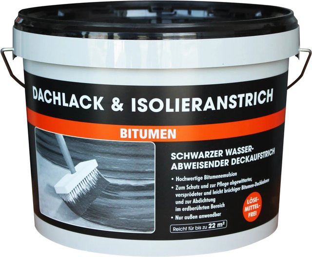 MEM Dach- und Isolieranstrich wasserbasiert in Schwarz - Bild 1