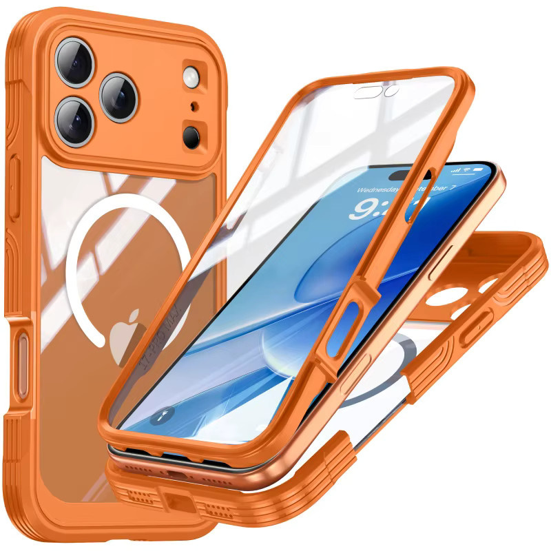 Shellbox Magnetische Handyhülle für iPhone 17 Pro Max, 17 Air und 17, Transparent und Bunt, Stoßfest und Staubdicht - Bild 5