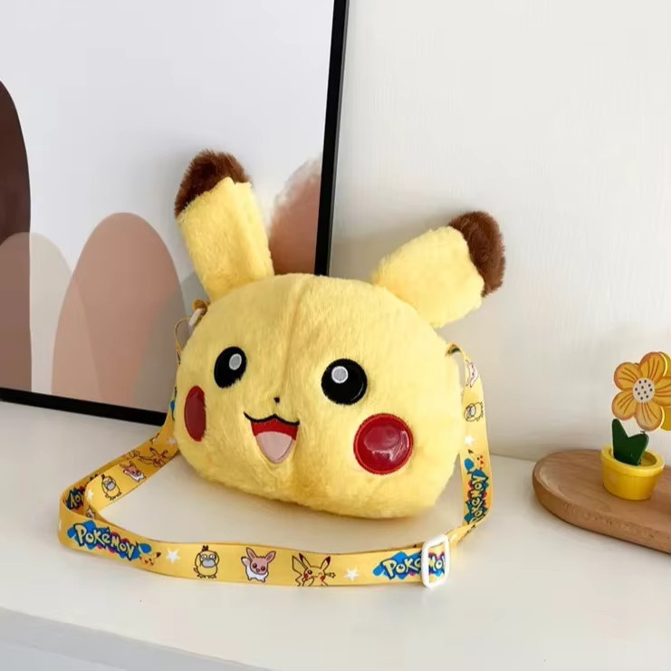 Bandai Anime Pikachu Kirby Mini-Umhängetasche, Münzbörse - Bild 3