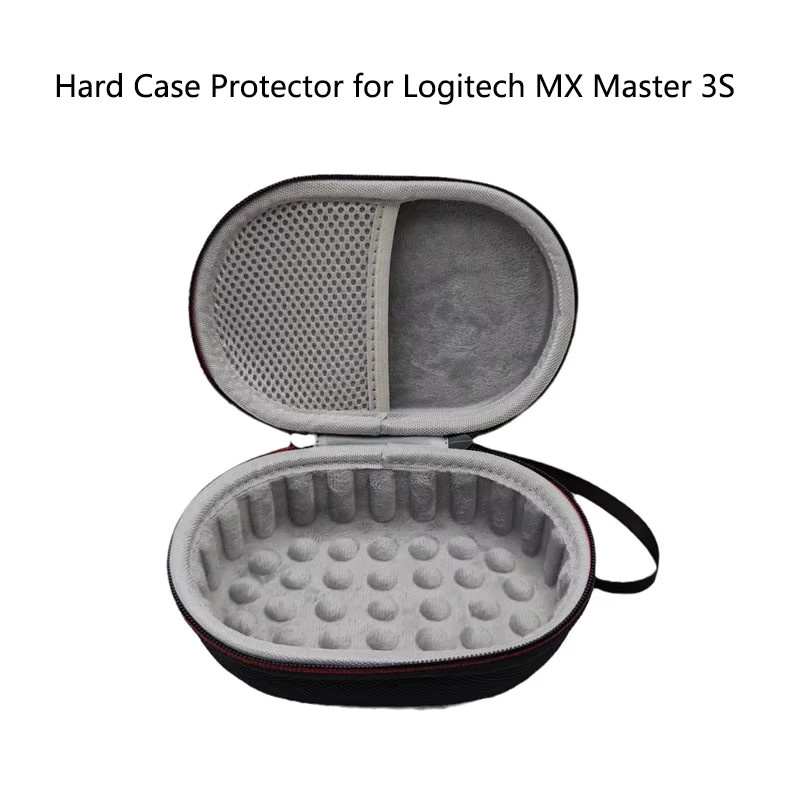 DIXSG Hartschalen-Tragetasche für Logitech MX Master 3S und MX Master 4 in Schwarz mit Kabel-Organizer - Bild 3