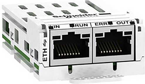 Schneider Electric Kommunikationsmodul mit Ethernet/LAN in Weiß - Bild 1