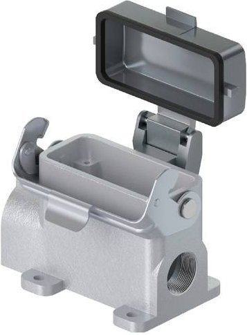 Wieland Electric Gehäuseunterteil 76.442.1535.1 aus Aluminium in Grau - Bild 1