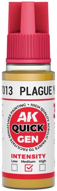AK Interactive Plague Yellow, Gelb, 18 ml - Bild 1