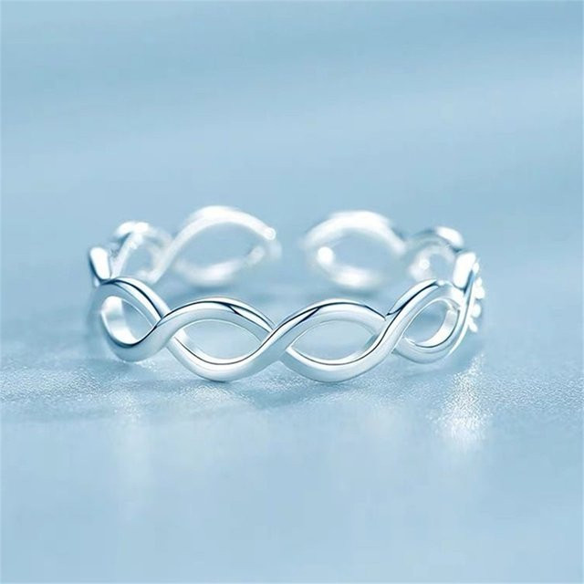 GaGa-Duck Öffnungsring, 925 Silber, Ohne Stein - Bild 1