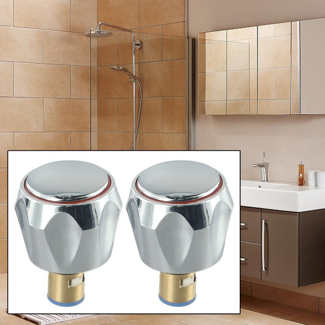 VIBRATITE Tap Reviver Conversion Kit 2er-Set für Wasserhahn 1/2 Zoll in Kupfer und Silber - Bild 1