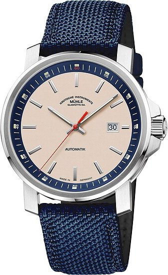 Mühle Glashütte Armbanduhr, Automatik, Edelstahl, 42,4 mm, Herren - Bild 1