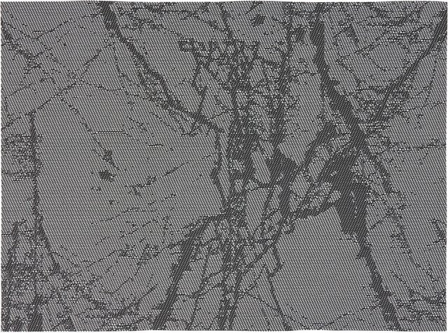 Modern Living Tischset Mary in Grau mit grafischem Design, B/H: 45 x 33 cm - Bild 1