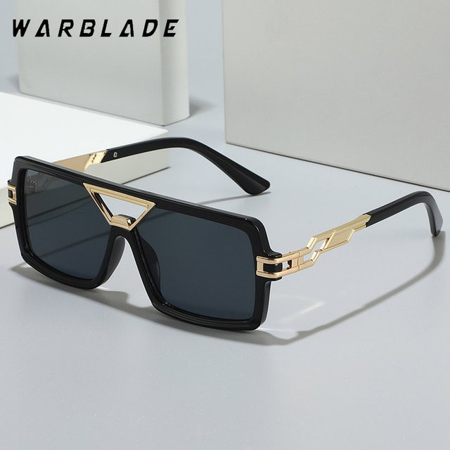 WarBlade Aviator Sonnenbrille, Vollrand, Unisex, black - Bild 1
