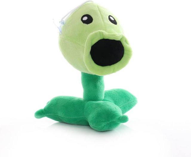 Plants vs Zombies Erbsenschleuder Plüschtier Puppe, ab 14 Jahren - Bild 1