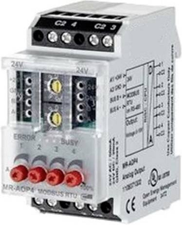 ABB 1SDA127090R1 AZS-AOP4 I/O-Modul in Weiß - Bild 1