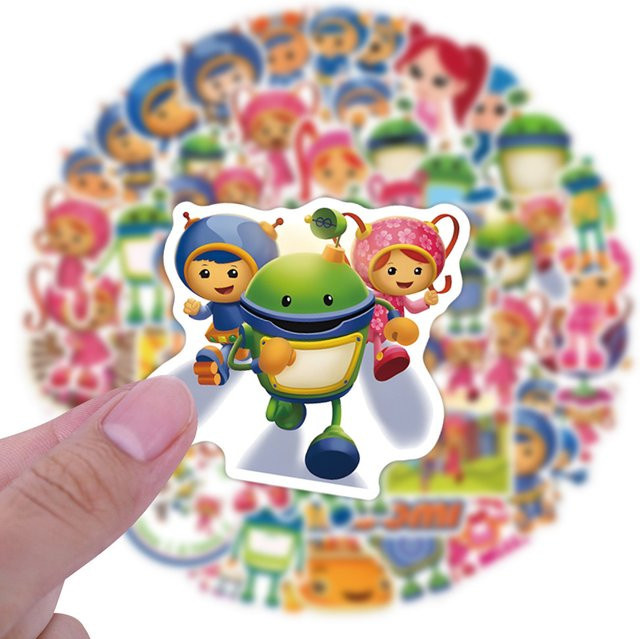 Bandai Team Umizoomi Schreibwaren, 55-teiliges Set - Bild 1