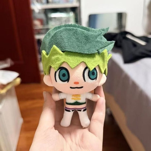 Yiran toy JoJo's Bizarre Adventure Rohan Kishibe Plüschtier Anhänger, 10cm - Bild 1