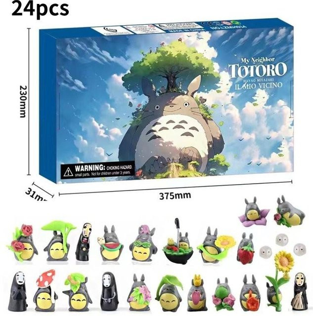 TinyJoy Totoro Adventskalender, Puppenmodell, ab 3 Jahren - Bild 1