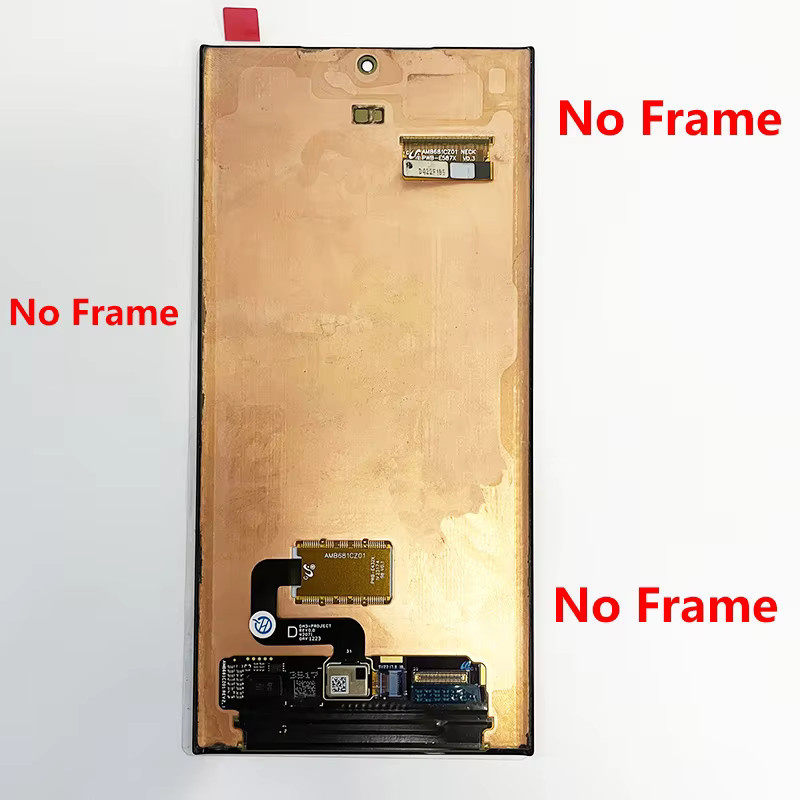 Samsung Super AMOLED Touchscreen Digitizer Ersatz für S23 Ultra S918B/S918U in Schwarz - Bild 2