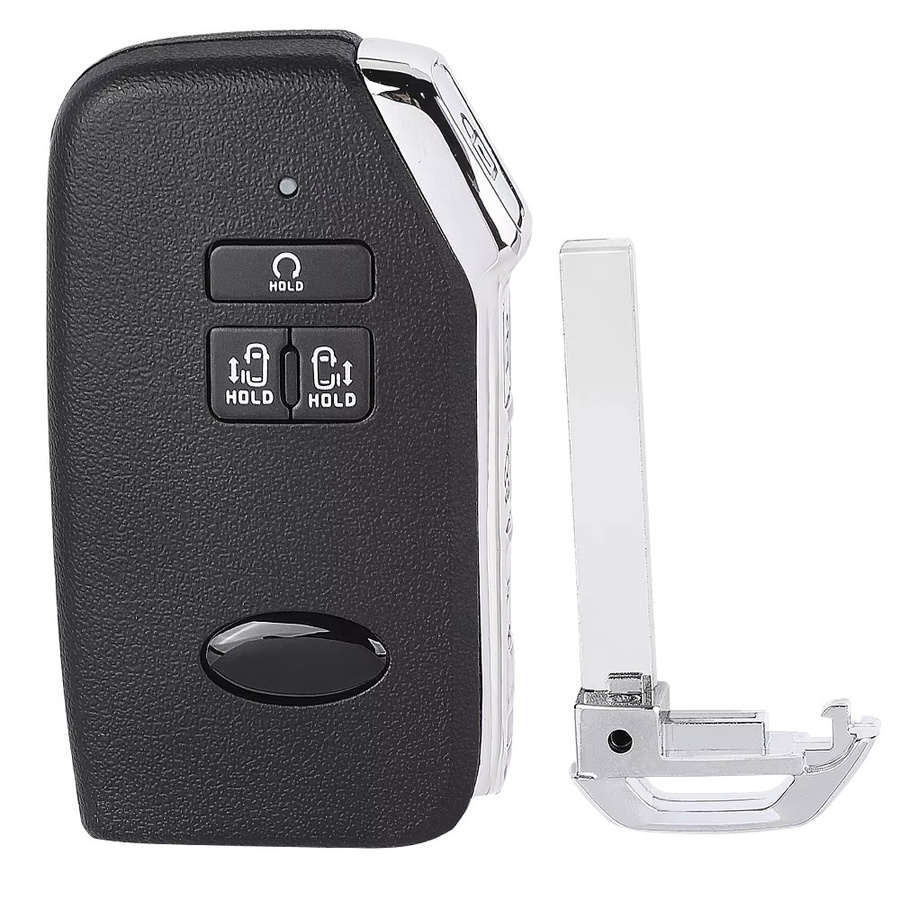 KIA Carnival Smart Car Key Fernbedienung mit 7 Tasten und 4A Chip, 433MHz, Schwarz - Bild 2