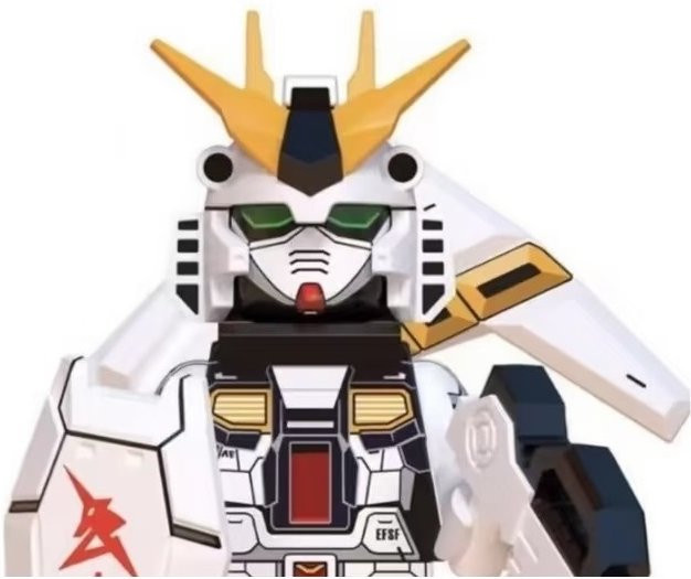 Hot Toys Mech Warrior Bausteine Mini-Actionfiguren, Weltraum, Bunt / Mehrfarbig - Bild 1