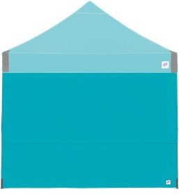 E-ZUP Pavillon Seitenwand ECLIPSE in Hellblau/Türkis aus Polyester, 3 m Breite, geschlossen - Bild 1