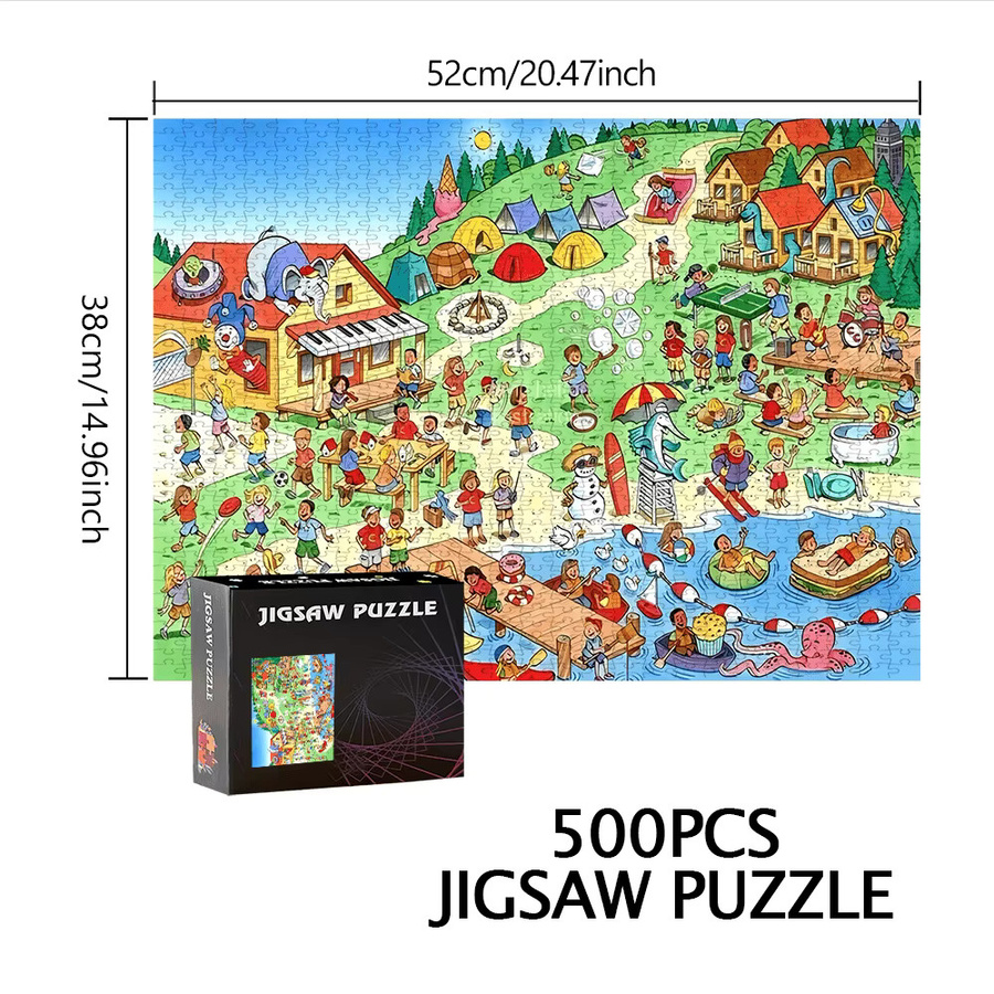 AZNM Puzzlespiel, Bunt / Mehrfarbig, Pappe / Karton - Bild 3
