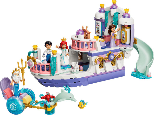 LEGO Disney Princess Arielles Königliches Hochzeitsboot Konstruktionsspielzeug - Bild 3