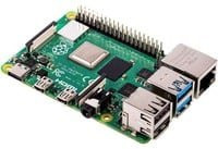 Raspberry Pi 4 Model B Mainboard mit 2GB LPDDR4 in Grün - Bild 1
