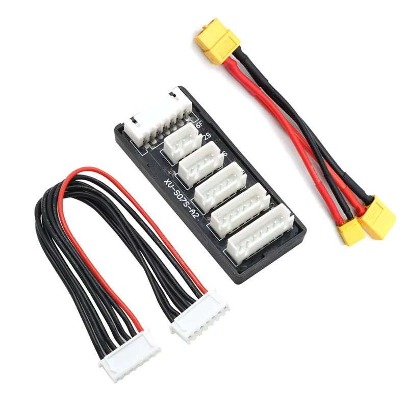 Mitoot Lithium-Batterie Balance Ladeplatine Adapter mit JST XH Anschluss für 2S-6S Li-Ion Packs in Schwarz - Bild 2