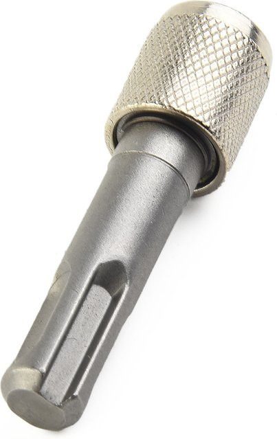 Vibratite SDS Bohrer Adapter mit 1/4 Hex Schaft für Schraubendreher und Bohrer, Farbe: Silber, Durchmesser: 60,6 mm, Länge: 10 mm - Bild 1