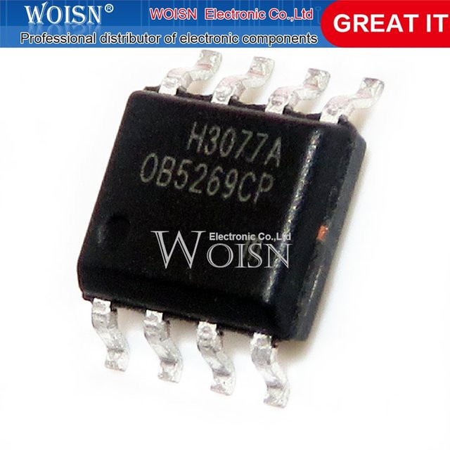 10 Stück Chipsatz OB5269CP in Schwarz (SOP-8) - Bild 1
