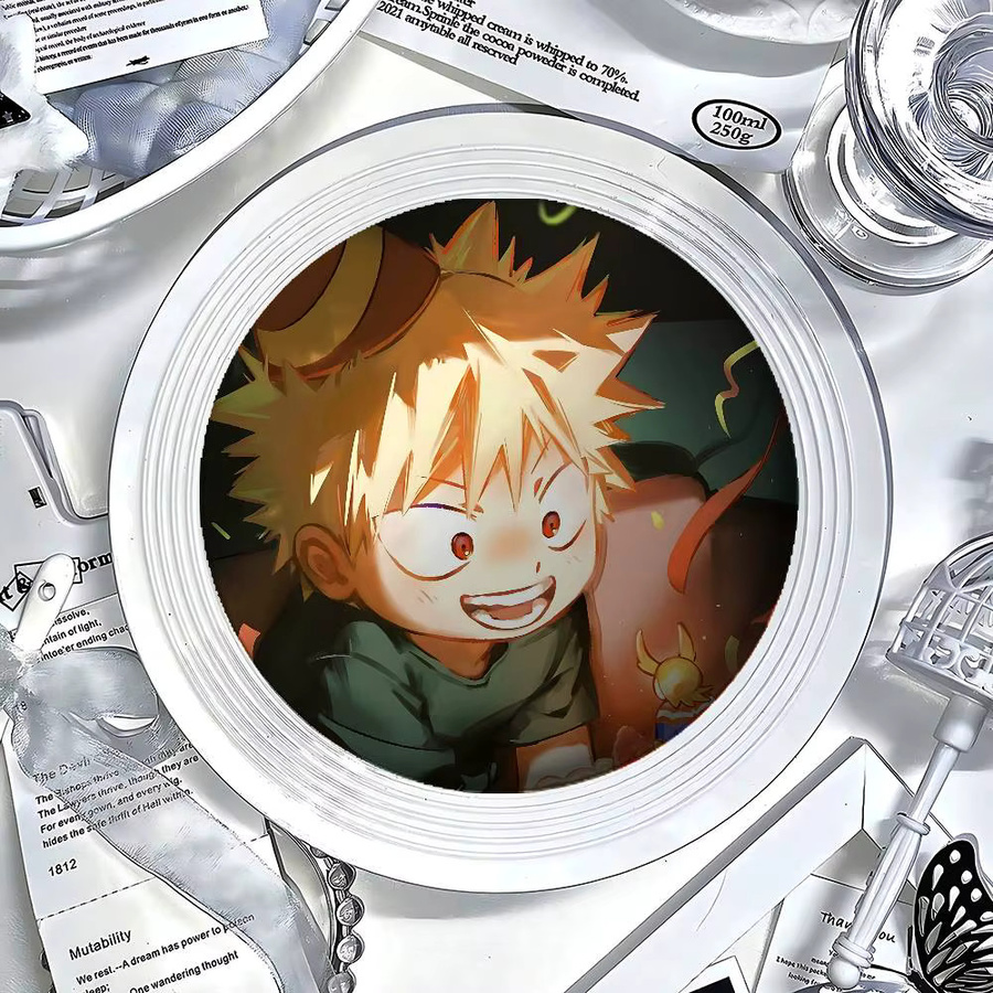 Kayou Brosche, Emaille, Rund, K-katsuki BakugouS Kawaii - Bild 2