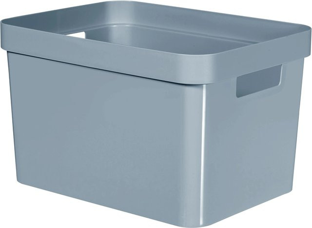 Curver Box Infinity Aufbewahrungsbox Hellblau B: 35,6 cm, T: 26,6 cm, H: 21,8 cm - Bild 1
