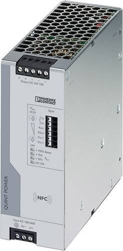 Phoenix Contact QUINT4-PS/1AC/24DC/10 Hutschienen-Netzteil 24 V/DC 10 A, Grau - Bild 1