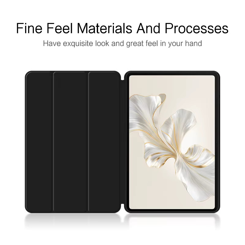 Ajiuyu Smart Cover Klapphülle für Huawei Honor Pad 9 12,1 Zoll mit Standfunktion in Schwarz - Bild 3