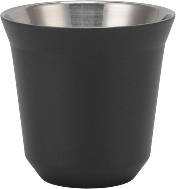 CosyHome Doppelwandige Kaffeetasse aus 304 Edelstahl, isoliert, schwarz - Bild 1