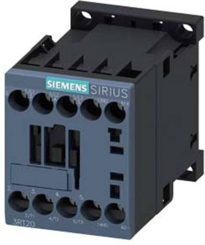 Siemens Leistungsschütz 3RT2016-1JB41 in Grau mit 3 Schließern 690 V/AC - Bild 1