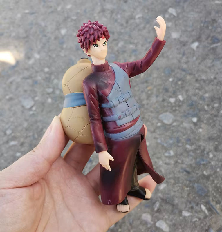 Bandai Anime Figuren Naruto und Gaara als PVC Statue Modell aus Kunststoff, mehrfarbig, Höhe: 16 cm - Bild 4