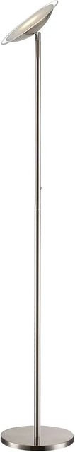 Lindby LED Stehlampe Malea Modern in Alu-Grau, dimmbar, 1-flammig, Höhe: 180 cm - Bild 1