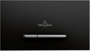 Villeroy & Boch WC-Betätigungsplatte ViConnect 300S Dual Flush in Chrom, B/H/T: 25,3 x 14,5 x 2,0 cm - Bild 1