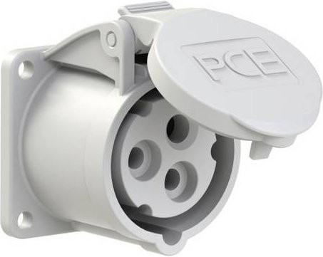 PC Electric Power Twist 313-1f5 CEE Anbaudose 16A 3polig IP44 Weiß - Bild 1
