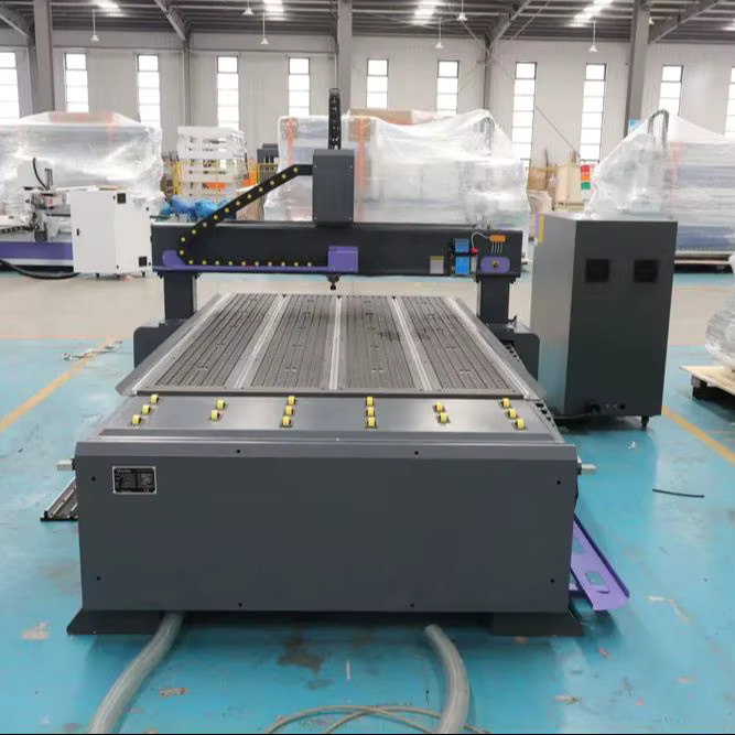 ACCTEK CNC Router für Holzbearbeitung mit 3 oder 4 Achsen zum Gravieren, Schnitzen und Schneiden, Farbe: Grau, Arbeitsbereich: 130 x 250 cm - Bild 2