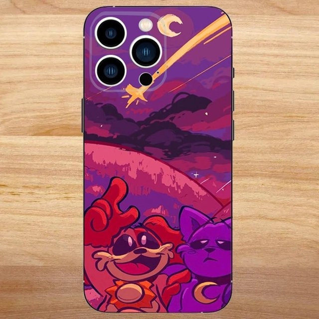 Stoßfeste Handyhülle Catnap und Dogday für Apple iPhone 11 bis 16 Pro Max, Weiß Matt - Bild 1