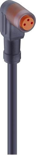Lumberg Automation 11306-1 Sensor-Aktor-Steckverbinder M8 Buchse gewinkelt Schwarz 3-polig 2,00 m - Bild 1