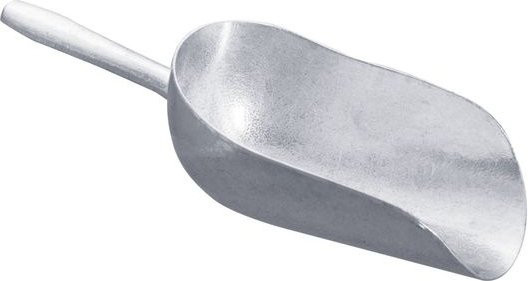 Schneider Mehl- und Gewürzschaufel aus Aluminium in Silber mit 1200 ml Volumen und einer Länge von 38,5 cm - Bild 1